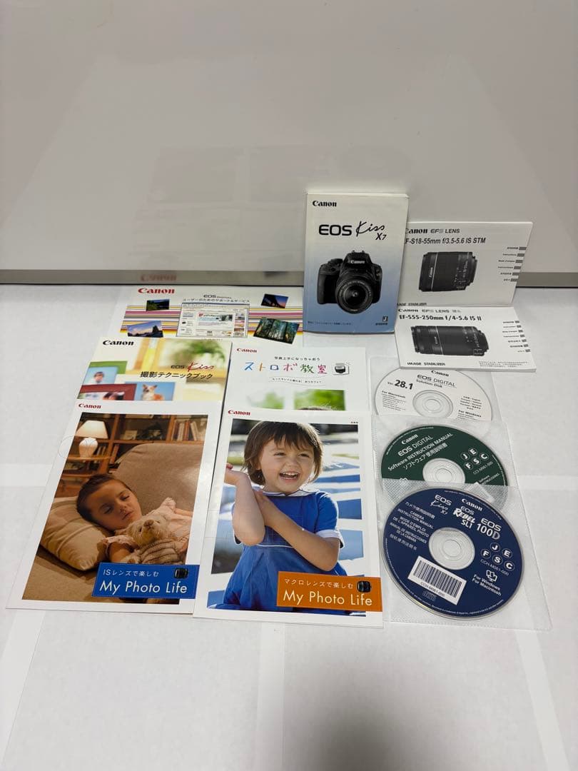Canon EOS Kiss X7 本体とレンズセット