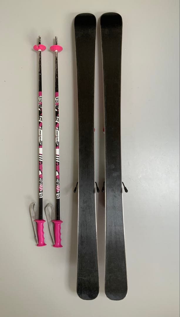 KAZAMA ジュニアスキーセット　板116cm／ブーツ22cm