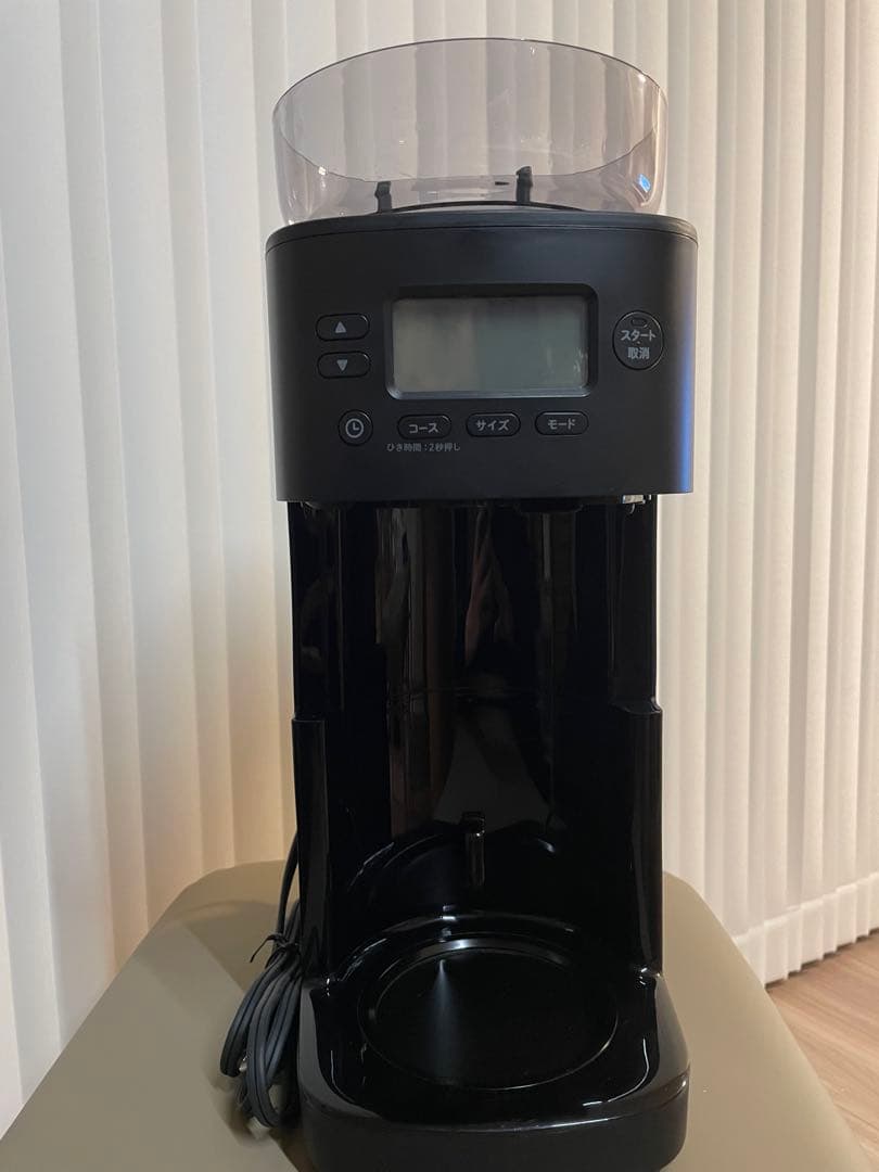 全自動コーヒーメーカー　シロカ　siroca カフェばこpro