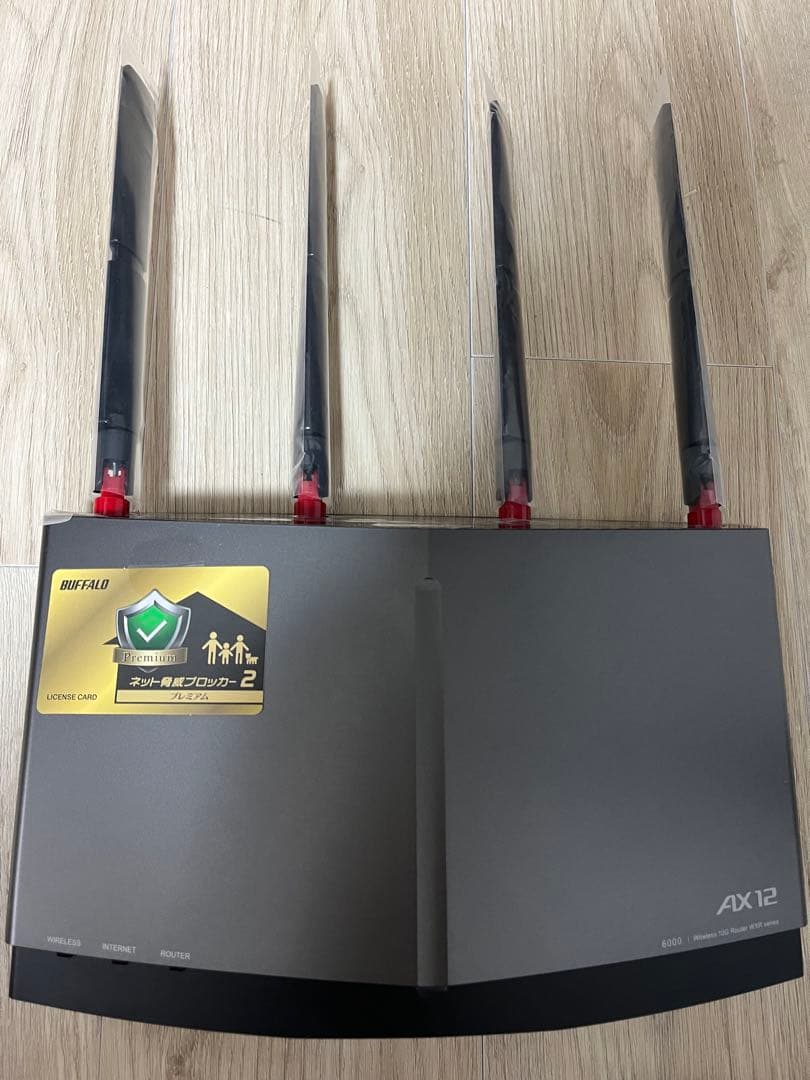 BUFFALO WXR-6000AX12P Wi-Fi 6ルーター