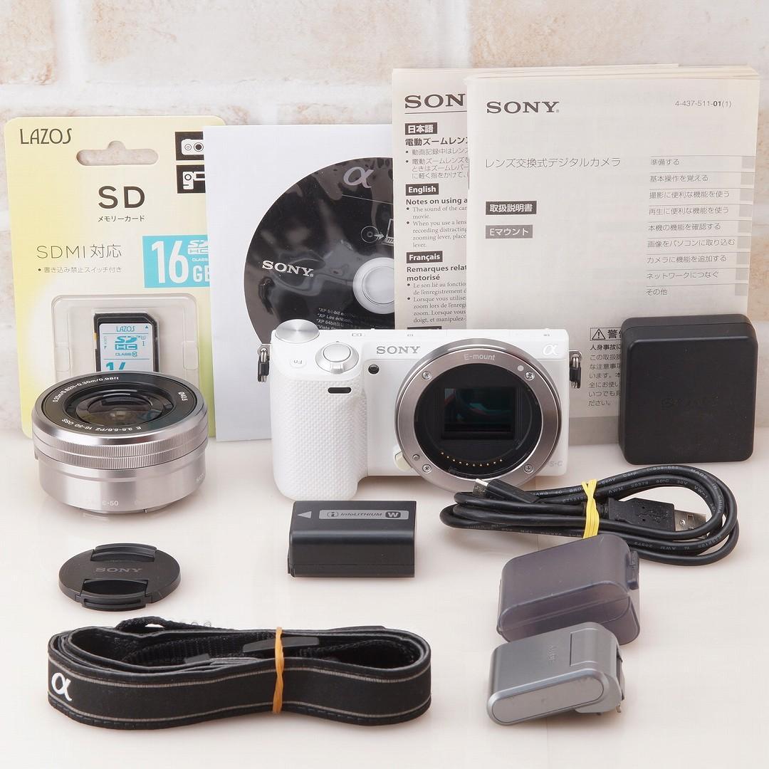 難あり★欠品なし NEX-5R SONY ★Wi-Fi★ミラーレス一眼
