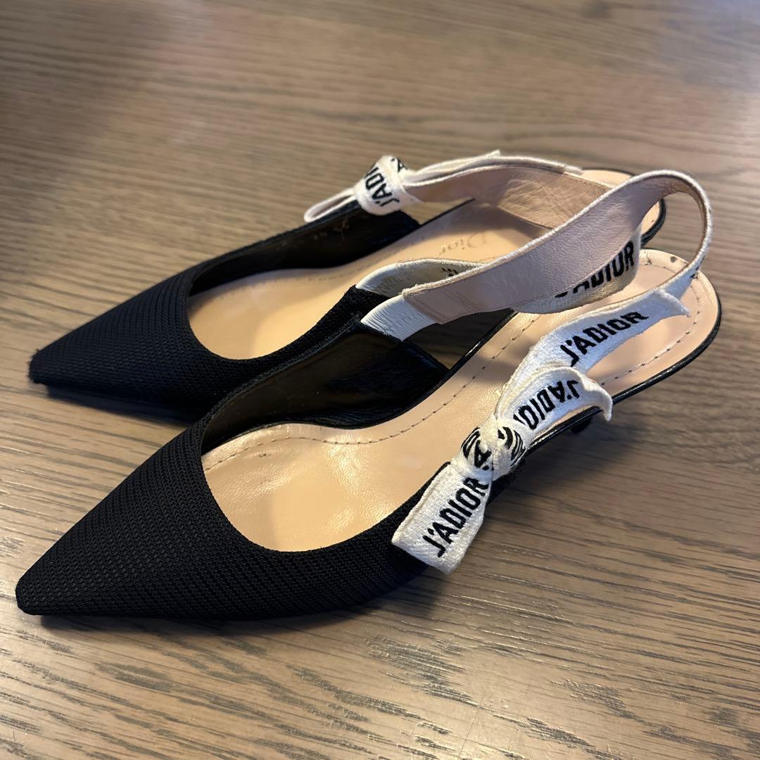 Dior ジャディオール スリングバックパンプス