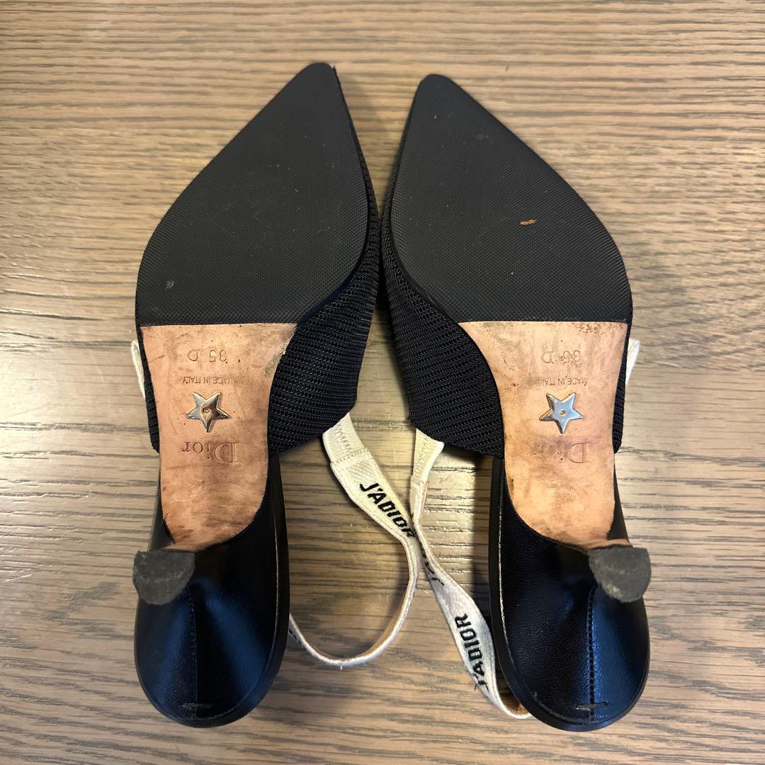 Dior ジャディオール スリングバックパンプス