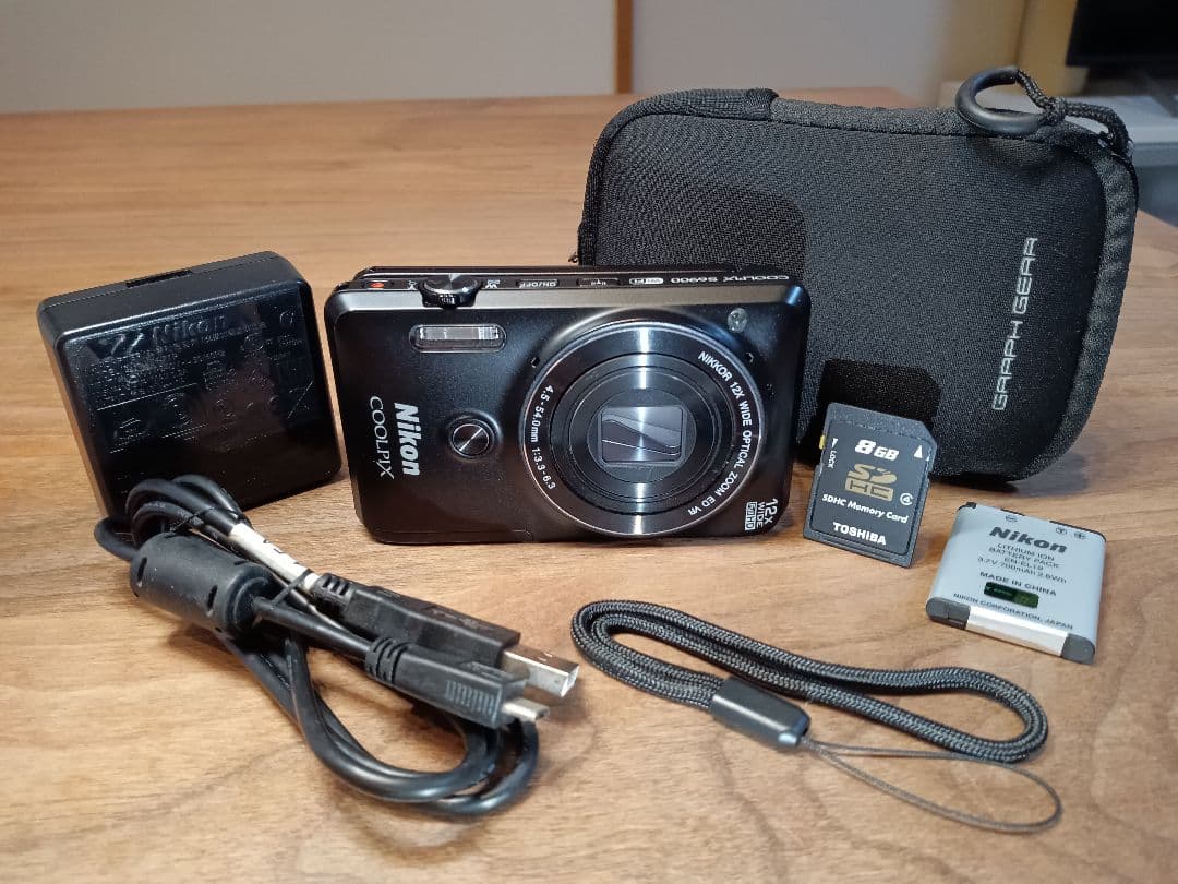 最終価格 【SDカード付き】Nikon COOLPIX S6900 訳あり