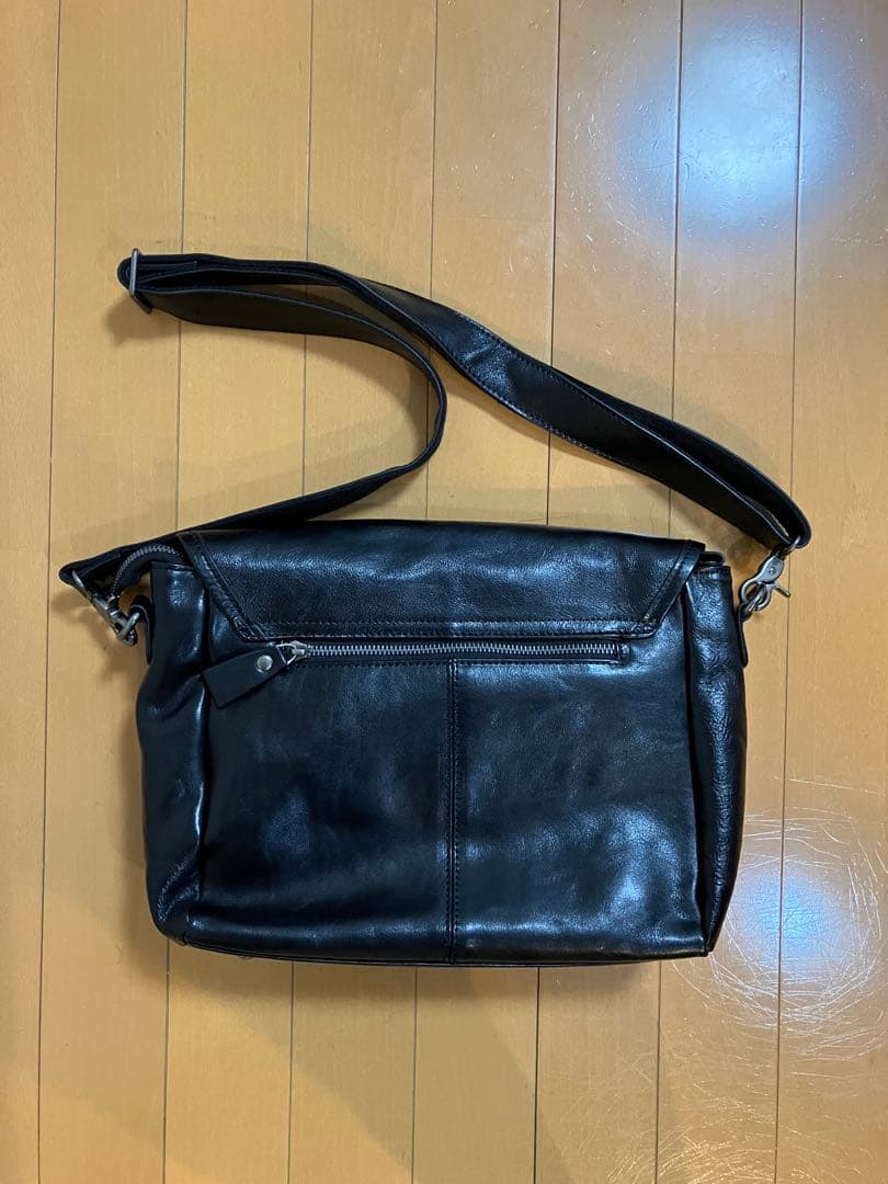 ⭐️新品⭐️ダブルアールエル　ショルダーバッグ　ブラック　ビンテージ加工