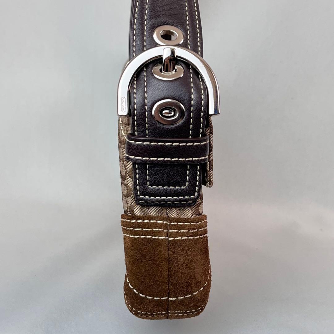 COACH ハンドバック ソーホー シグネチャー ブラウン