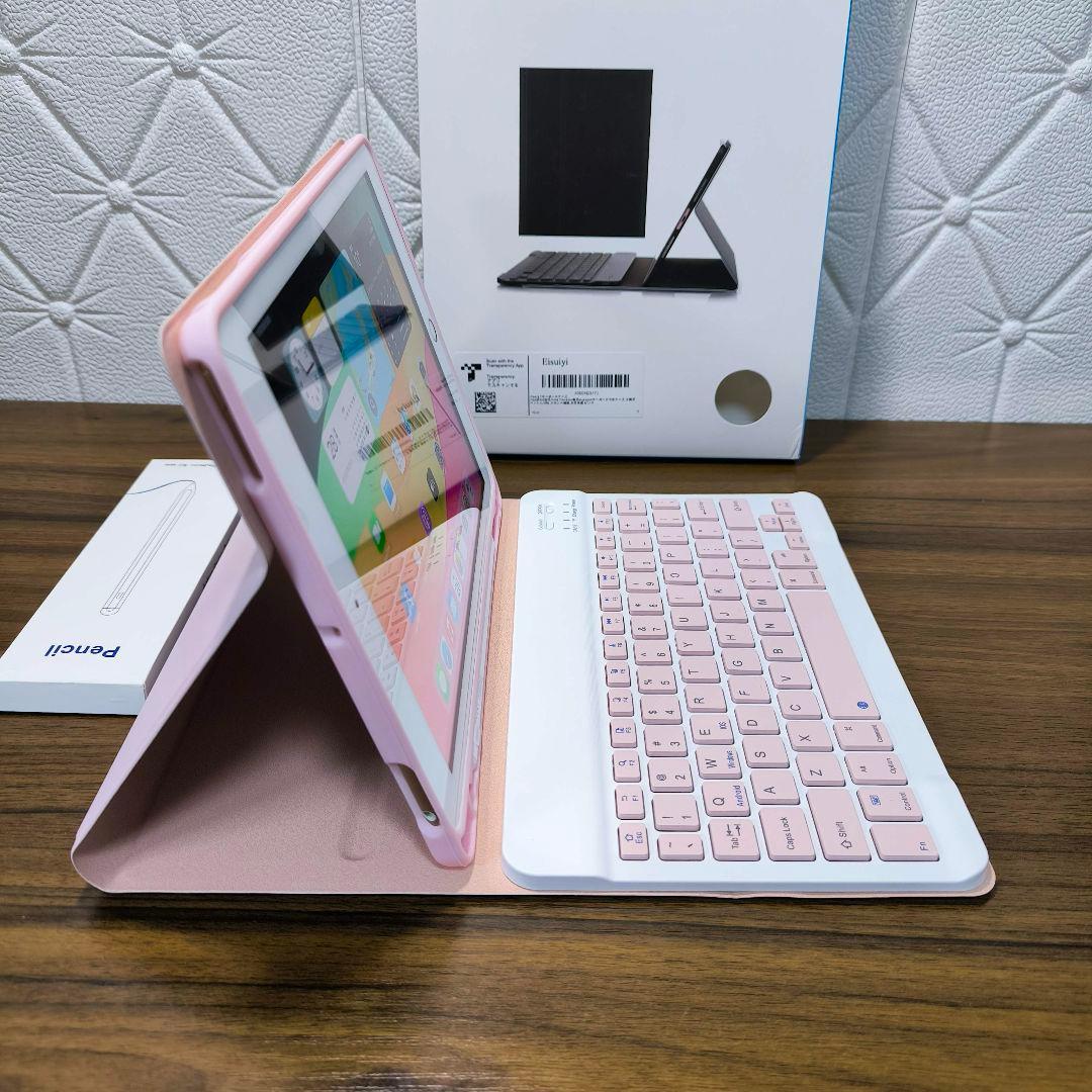 iPad 第6世代 Wi-Fi 128GB ケースとキーボード、タッチペン