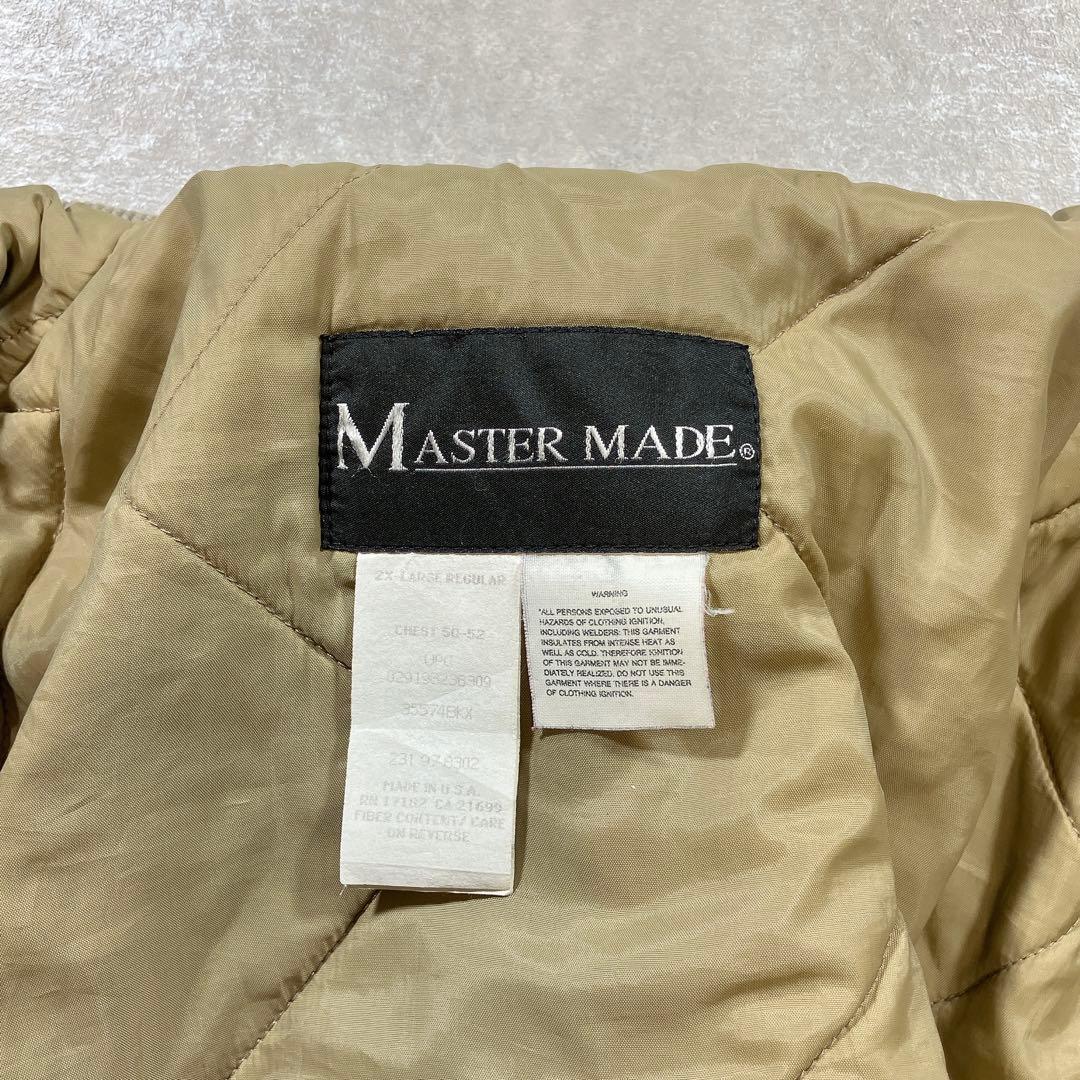 80s USA製 ビンテージ デトロイトジャケット キルティング ダック地 黒