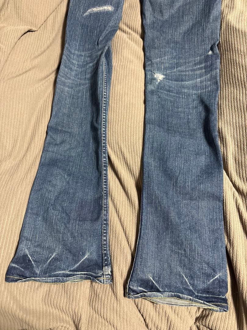 LGB s-wolf ダメージデニムパンツ サイズ30 デニム パンツ フレア