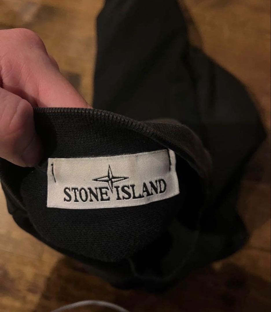 希少 90s 後期 stone  ブラック スウェット 白タグ