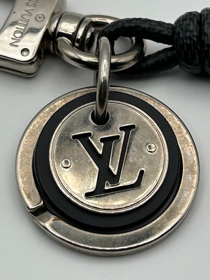 【鑑定済】 ヴィトン　LVチャーム　M67224 FL1174 レザー　ロープ