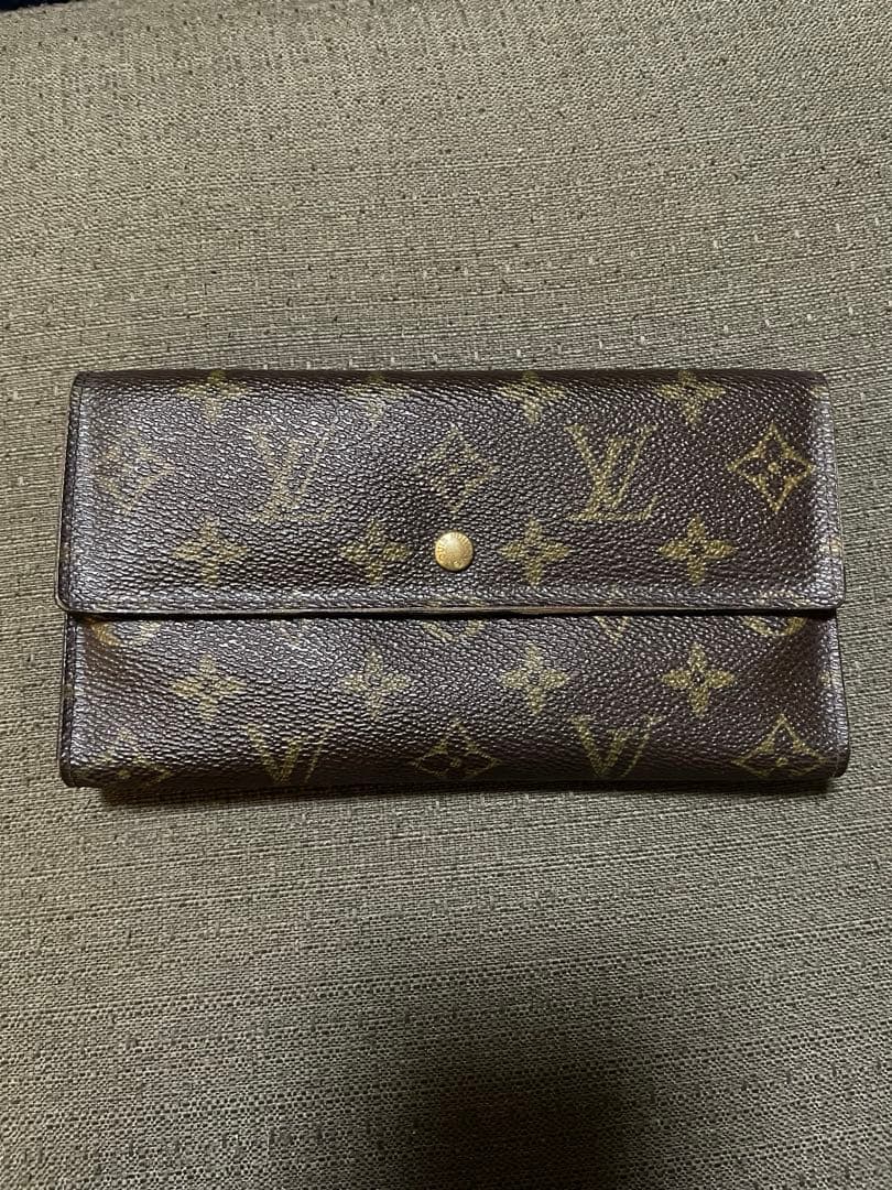 Louis Vuitton ブラウン 三つ折り財布