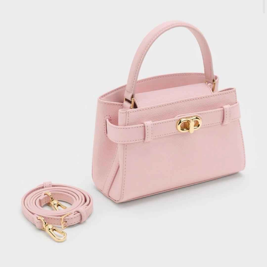 CHARLES&KEITH Aubrielle オブリエル トップハンドルバッグ