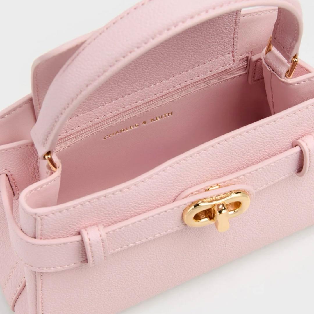 CHARLES&KEITH Aubrielle オブリエル トップハンドルバッグ