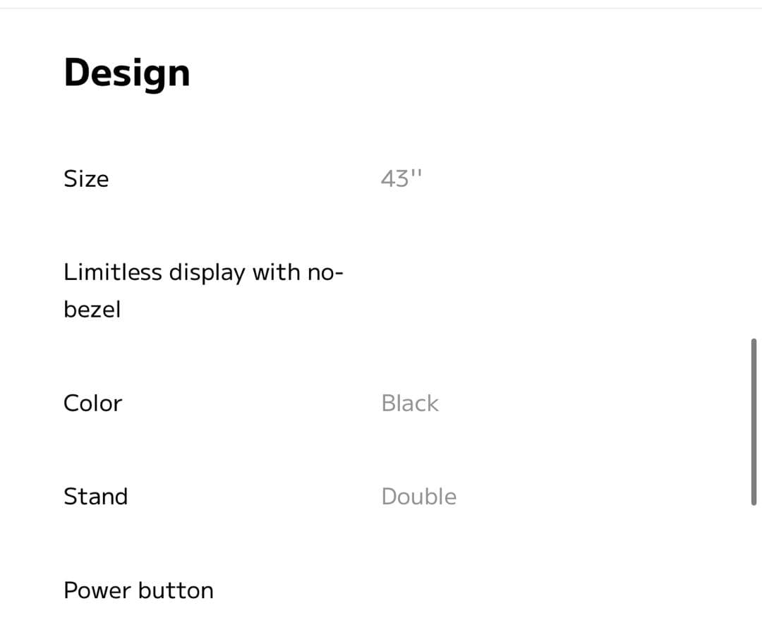 テレビ Xiaomi TV A Pro 43 2025