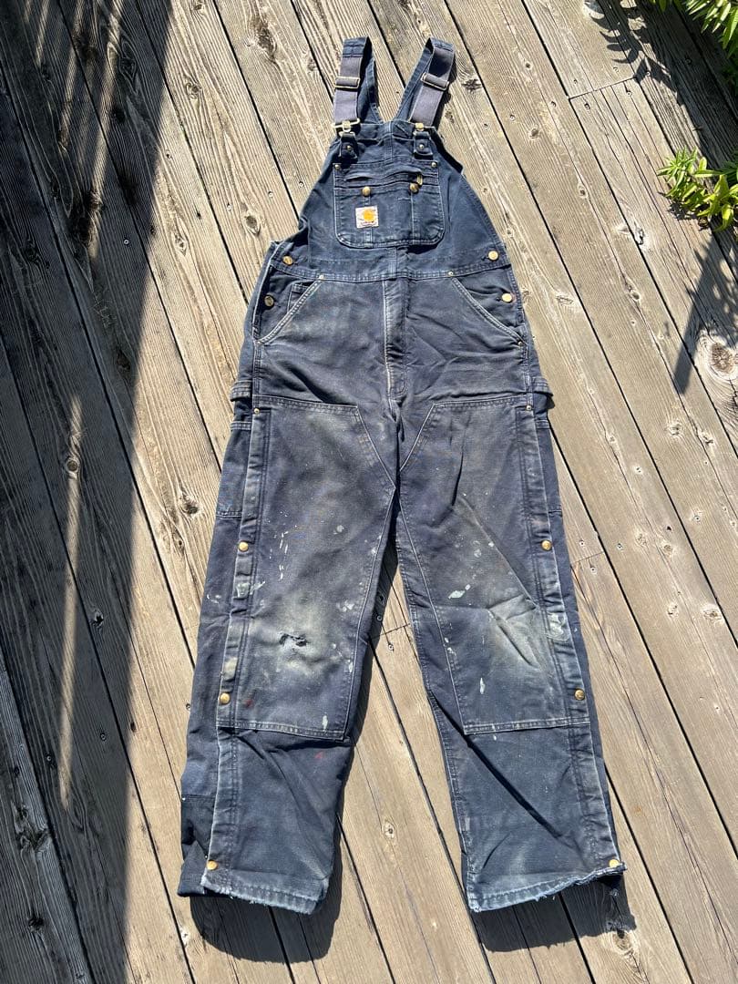 90~00s Carhartt ダブルニー オーバーオール メキシコ製
