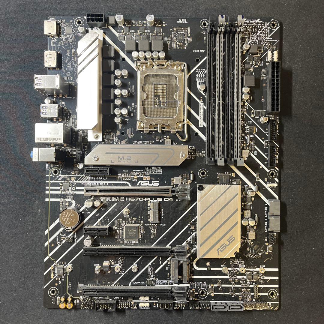 ASUS Intel第12世代マザーボード PRIME H670-PLUS D4