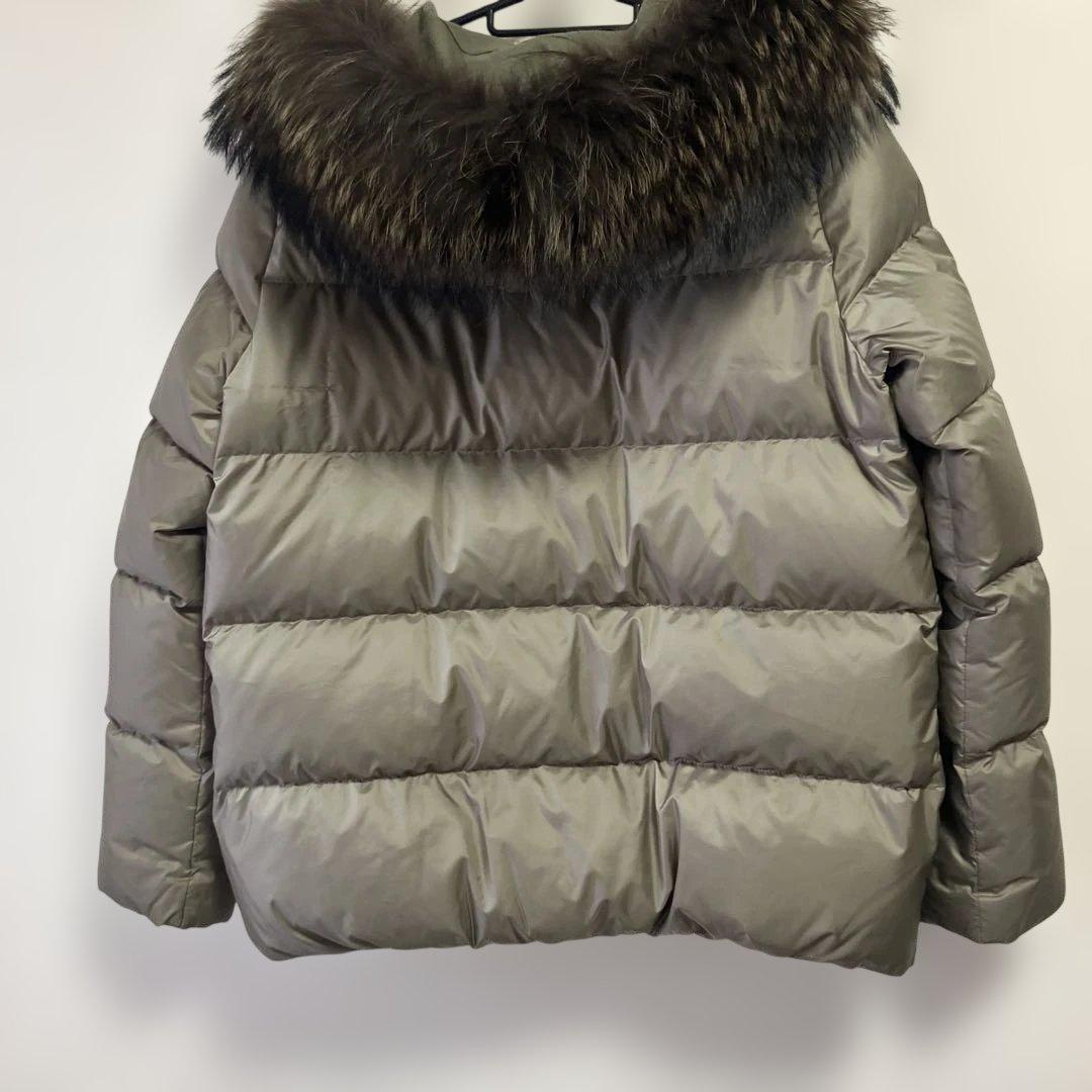 ナノユニバース　Nishikawa Down ファー付きダウンジャケット