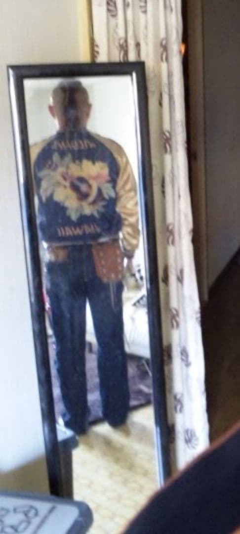 東洋エンタープライズ　テーラー東洋　髑髏　赤虎 スカジャン