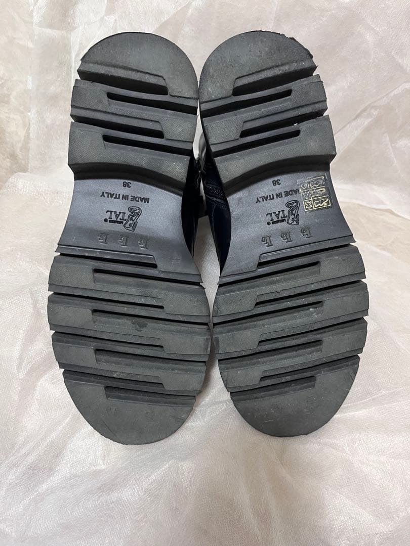 Luca Grossi タンクソールレースアップブーツ