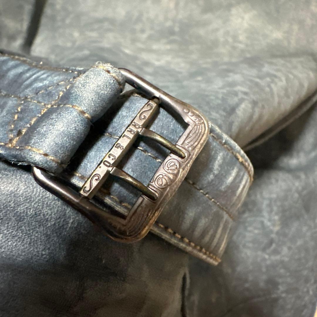 【150着限定】RRL INDIGO LEATHER JACKET リミテッド