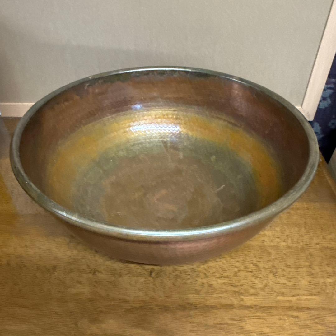 銅鍋　さわり鍋　35センチ