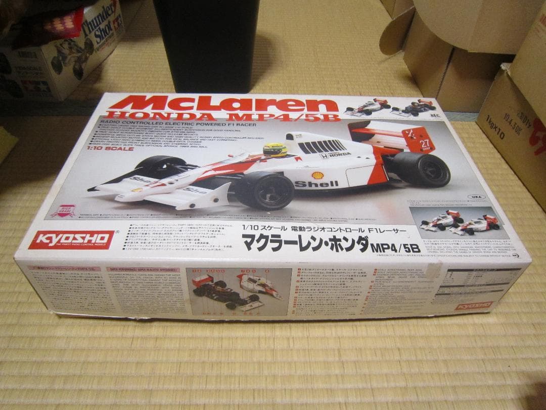 京商 1/10 電動RC F1レーサー マクラーレン ホンダ MP/5B 送料込