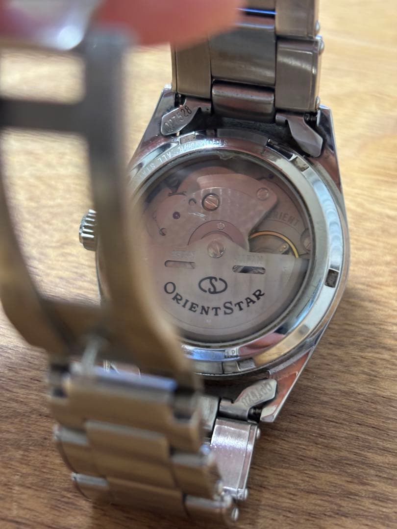 ORIENT STAR 自動巻き時計 ブラック