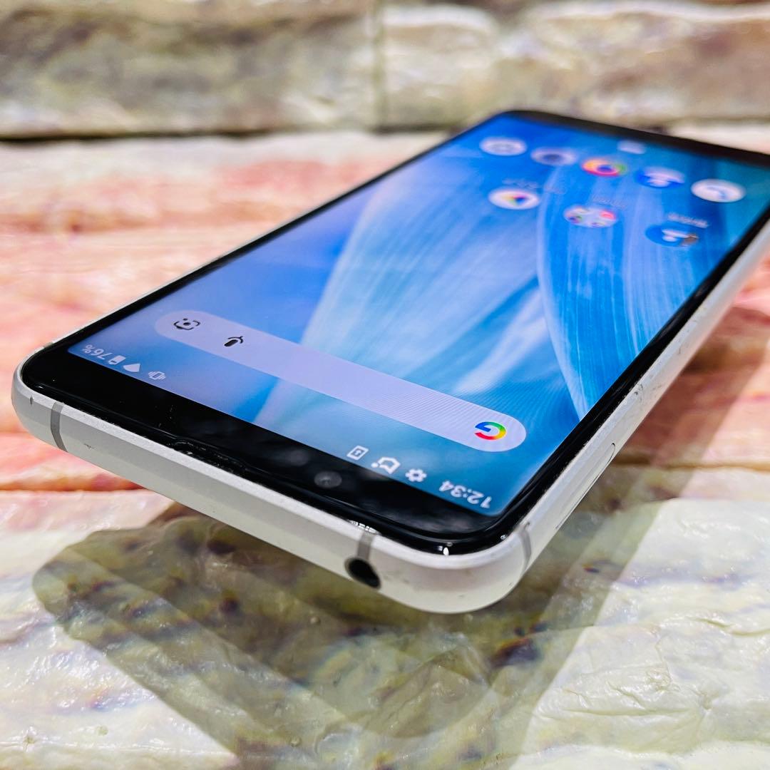 SIMフリー AQUOS sense3 basic 32GB シルバー 電池良好