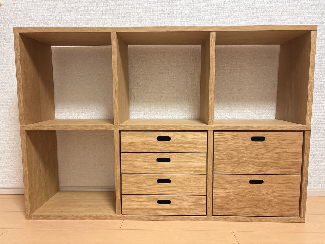 無印良品 スタッキングシェルフ スタッキングチェスト引き出し付き