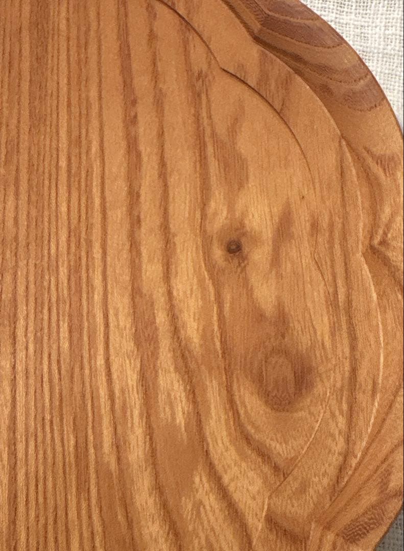 廃盤品　完売品　四十沢木材工芸　輪花盆　ケヤキ　9寸　27ｃｍ