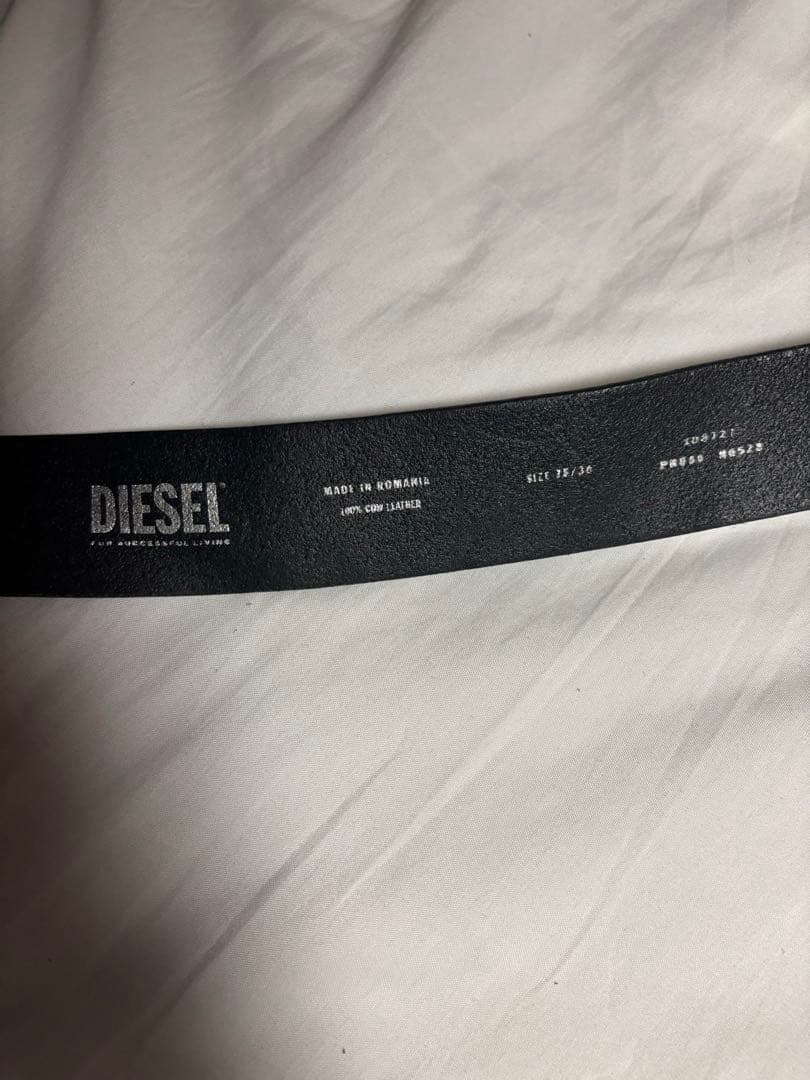 DIESEL B-1dr レザー ベルト