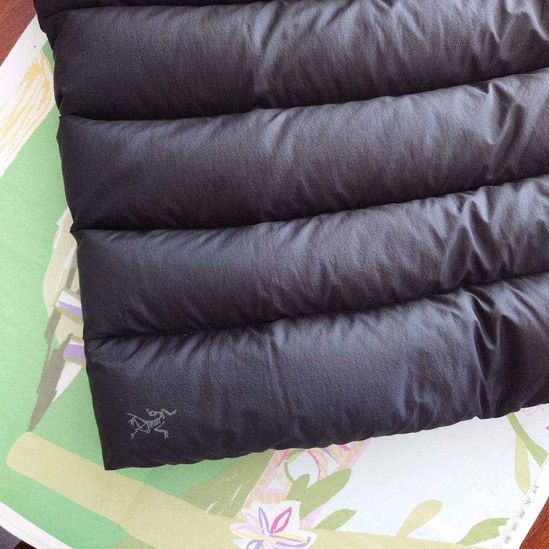 【美品】ARC'TERYX ブラック ダウンベスト L/G