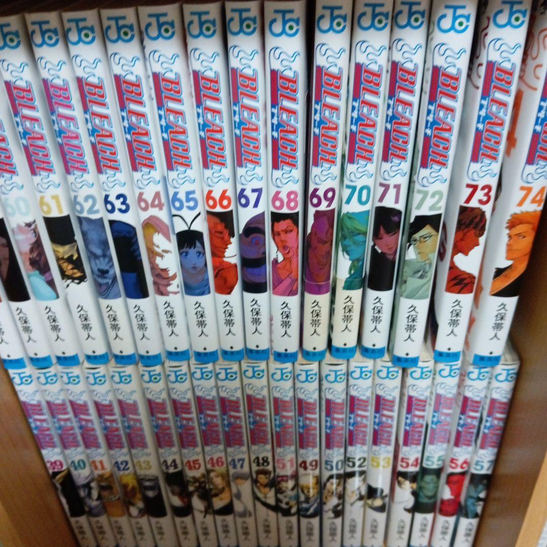 BLEACH　全巻セット　ブリーチ　漫画　マンガ　ジャンプ　74 巻