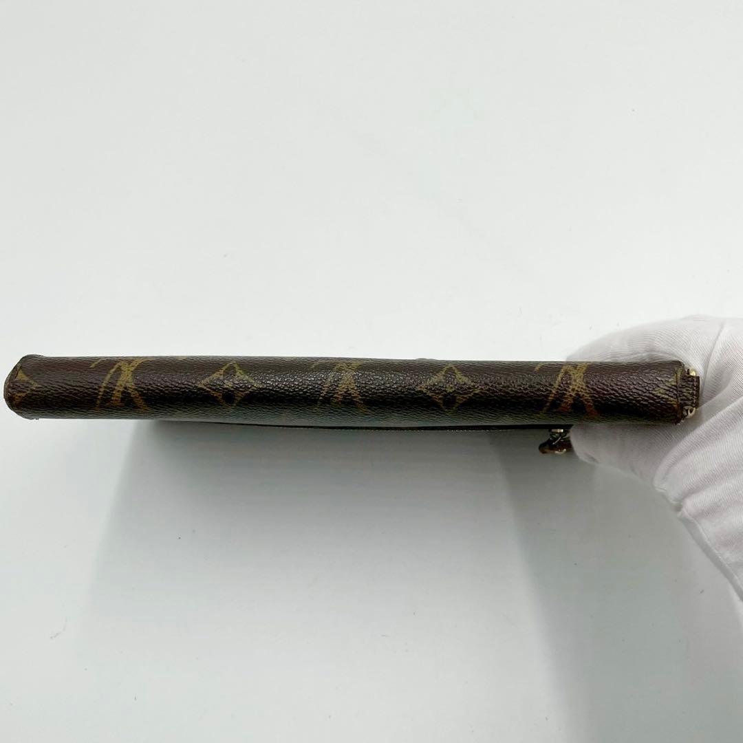 良品　ルイヴィトン　M66566 モノグラム　アンソリット　オーガナイザー　茶