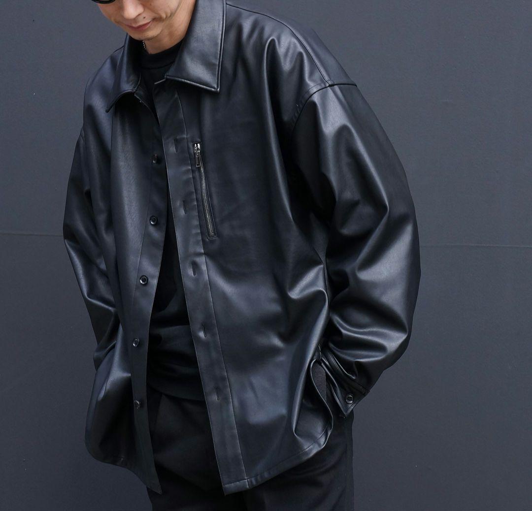 ジュンハシモトMEGABIGLEATHERSHIRTNAGOYA