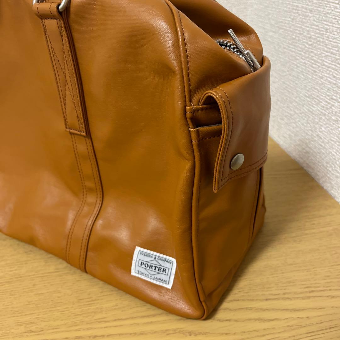 PORTER ボストンバッグ キャメル