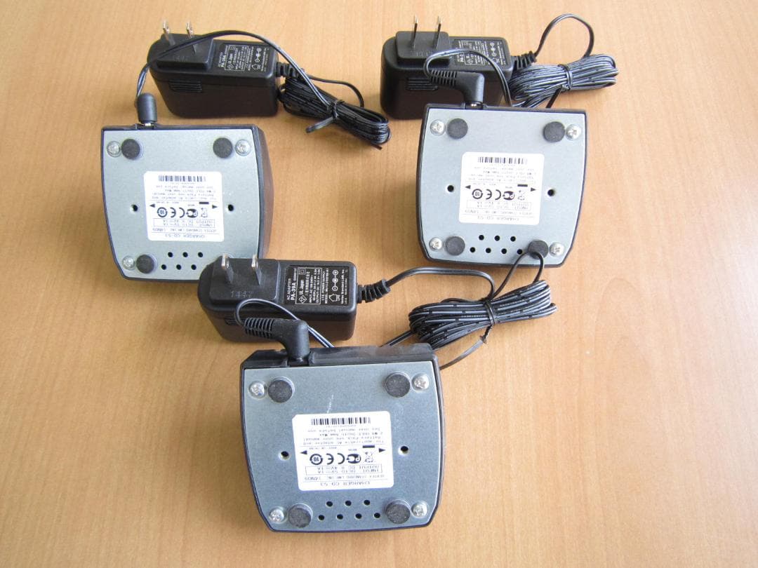 スタンダード VXD20トランシーバー 3台セット♥外観・付属等ほぼ新品同様♥