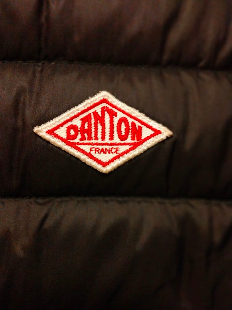 ダントン　インナーダウン　ブラック　36