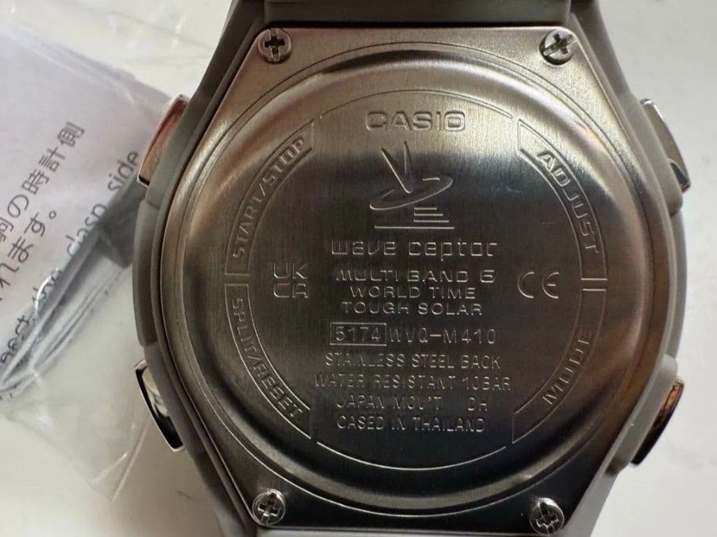 新品電波ソーラー腕時計CASIO 5174 WVQ-M410DE-1A2JF
