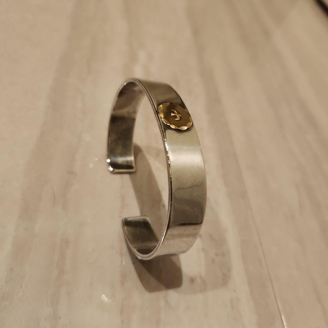 ゴローズ　goro's　平打ちブレスレットM.L