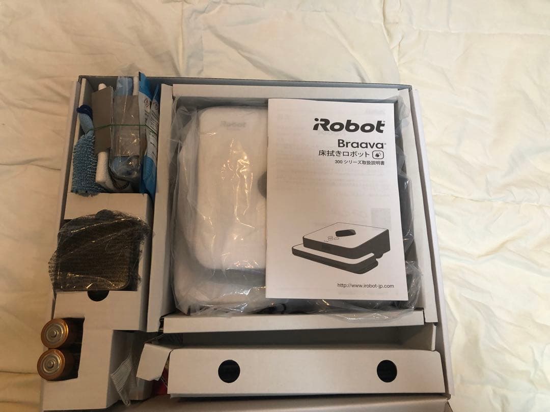 【動作確認済】iRobot Braava 390J ロボット掃除機　おまけ付き