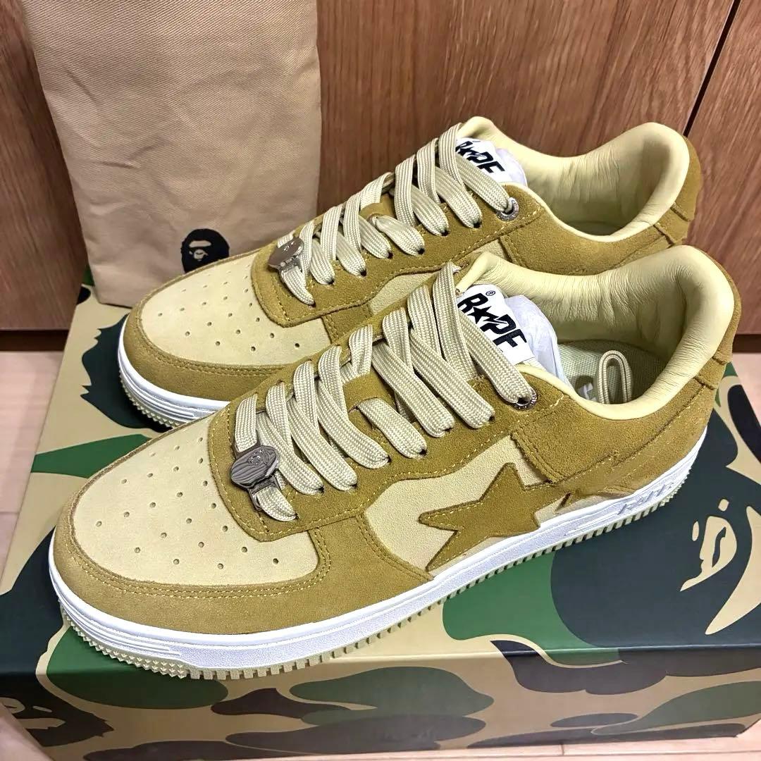 【新品未使用】BAPESTA #3 ベージュ26.5cm ベイプ