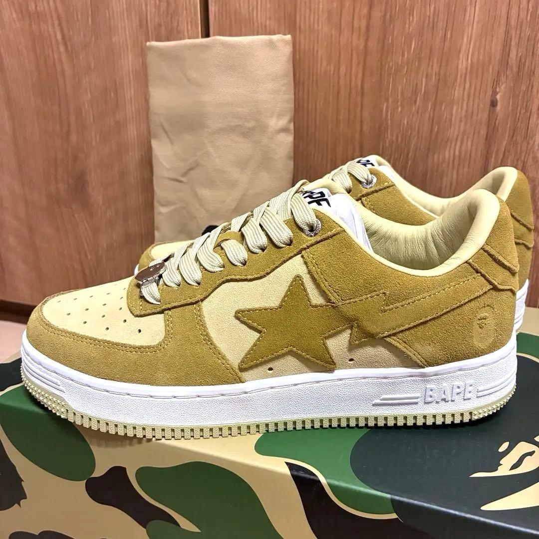 【新品未使用】BAPESTA #3 ベージュ26.5cm ベイプ