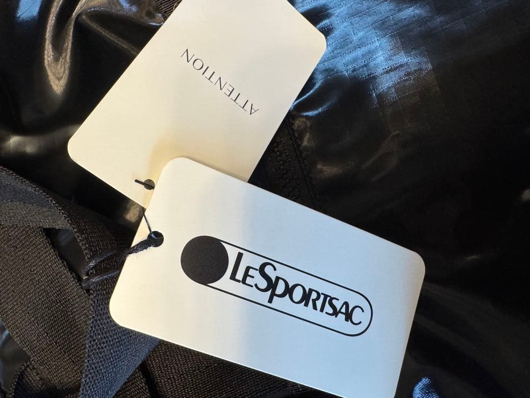 LeSportsac CABIN BOSTON2 ブラックボストンバッグ