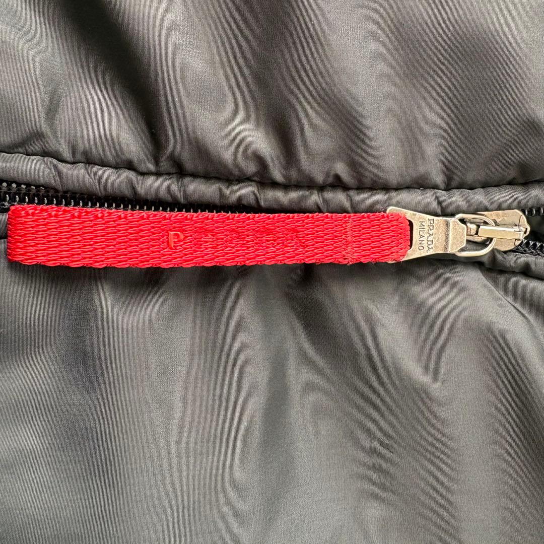 美品 希少 PRADA SPORTS サーモアダウンコート ブラック　40