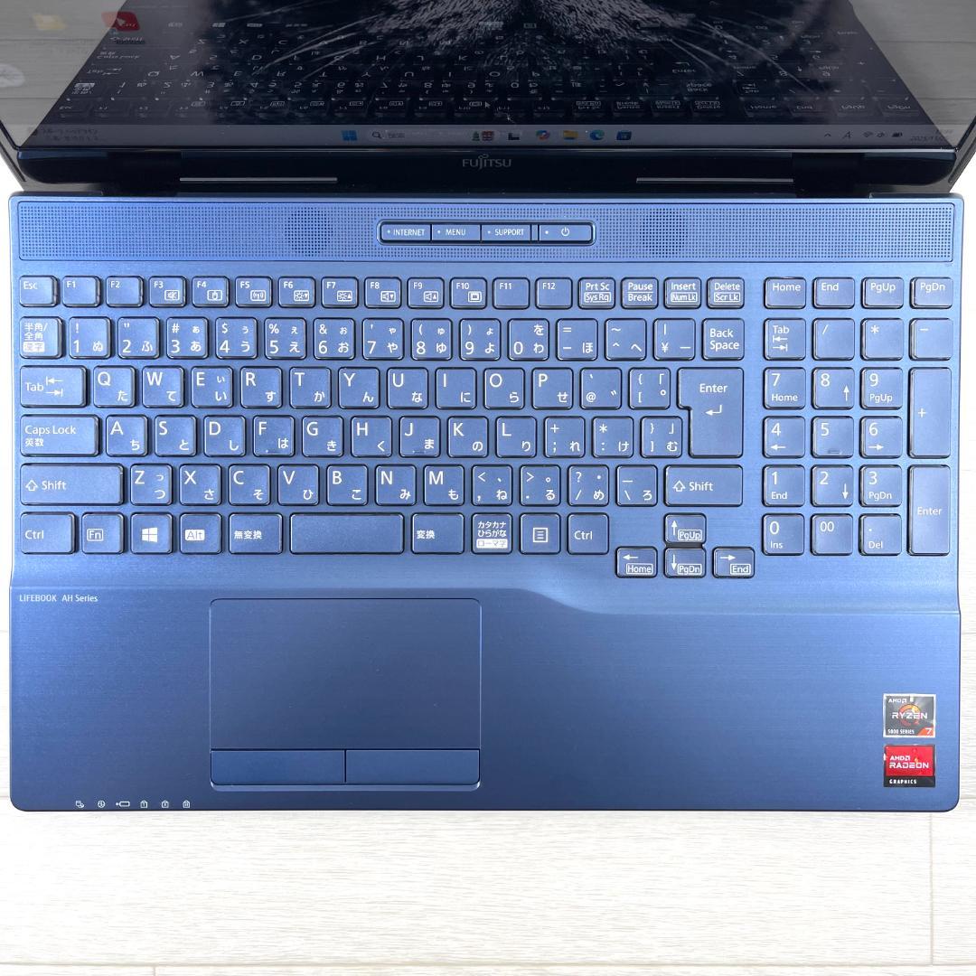 富士通 第5世代 Ryzen7 新品SSD1TB メモリ16GB ノートパソコン