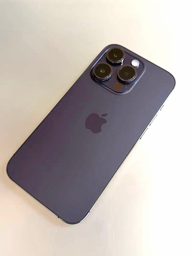 【美品】iPhone 14 Pro ディープパープル　512GB SIMフリー