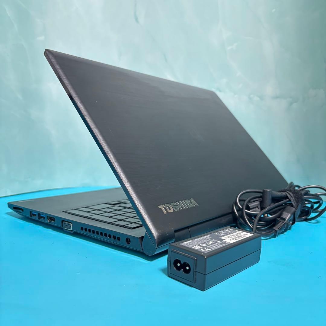 バッテリー◎オフィス付★東芝★新品爆速SSD★Windows11ノートパソコン★