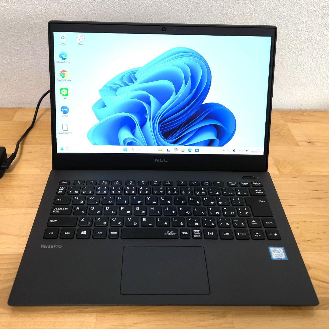 Corei5第8世代・NEC 超軽量ノートパソコン│Windows11＆NVMe